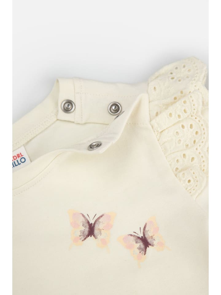 Coccodrillo T-Shirt mit kurzen Ärmeln in ecru günstig kaufen