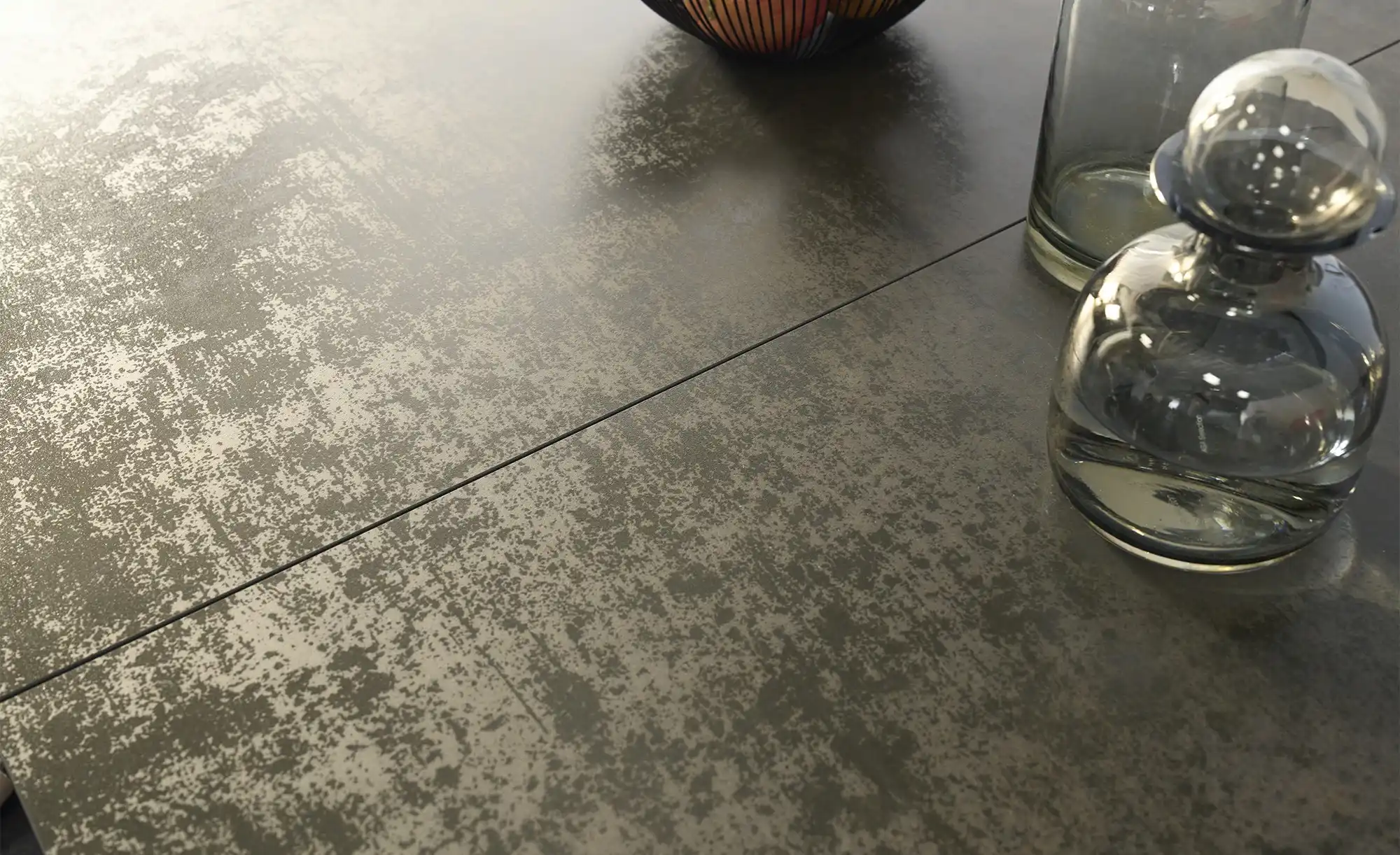 Primo Säulentisch mit Keramikplatte Dusk