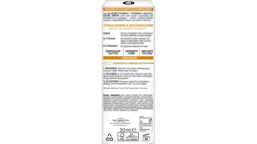 L'Oréal Paris RevitaLift Vitamin C Serum 30 ml