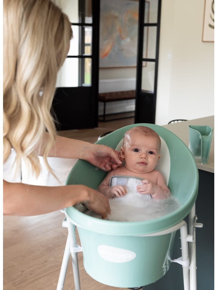 Shnuggle Babybadewanne eucalyptus / hellgrau günstig kaufen onesize
