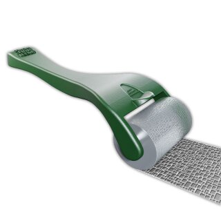 Strukturierte Walze mit Griff - Steinfliesenboden 15 mm