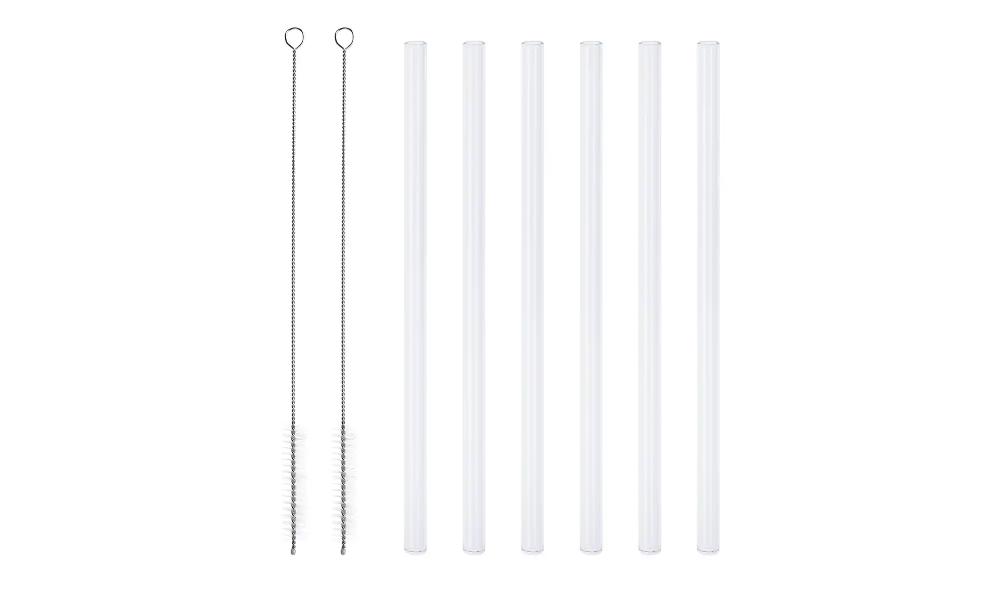 Peill Putzler Glas-Trinkhalm-.Set