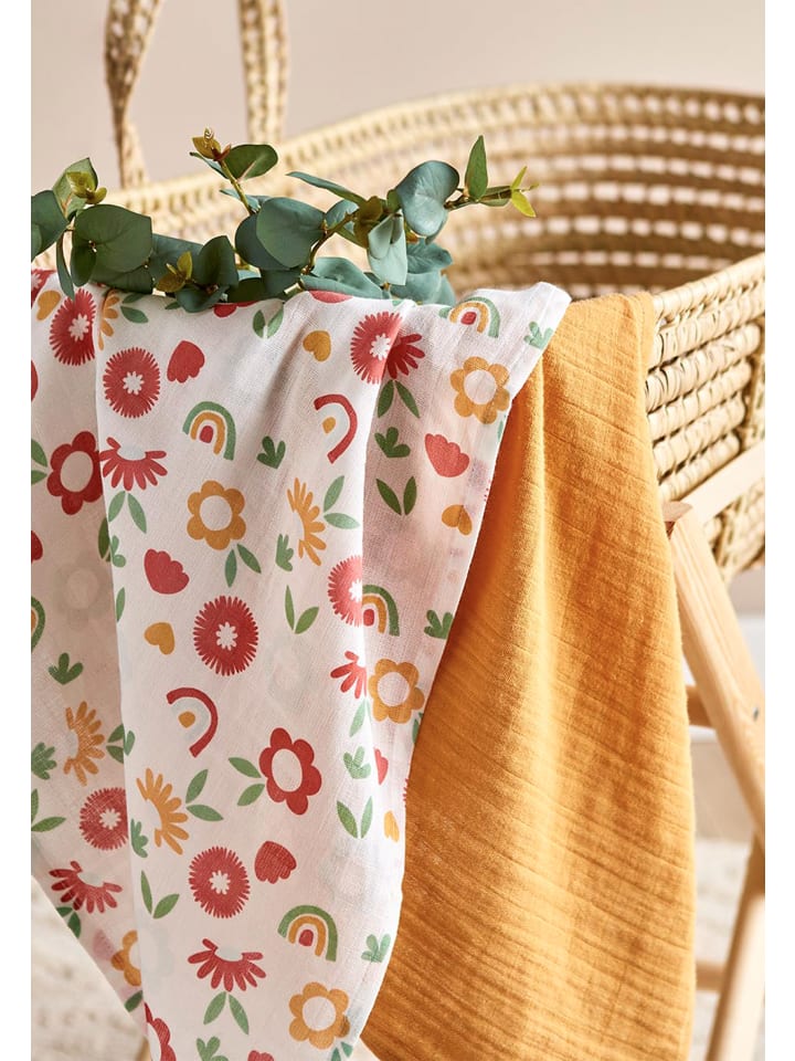 BELLA MAISON Babydecken Linda in colourful günstig kaufen 65 x 65 cm