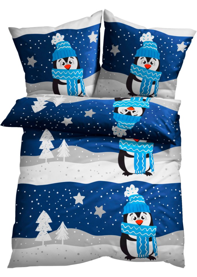 Bettwäsche mit winterlichem Design