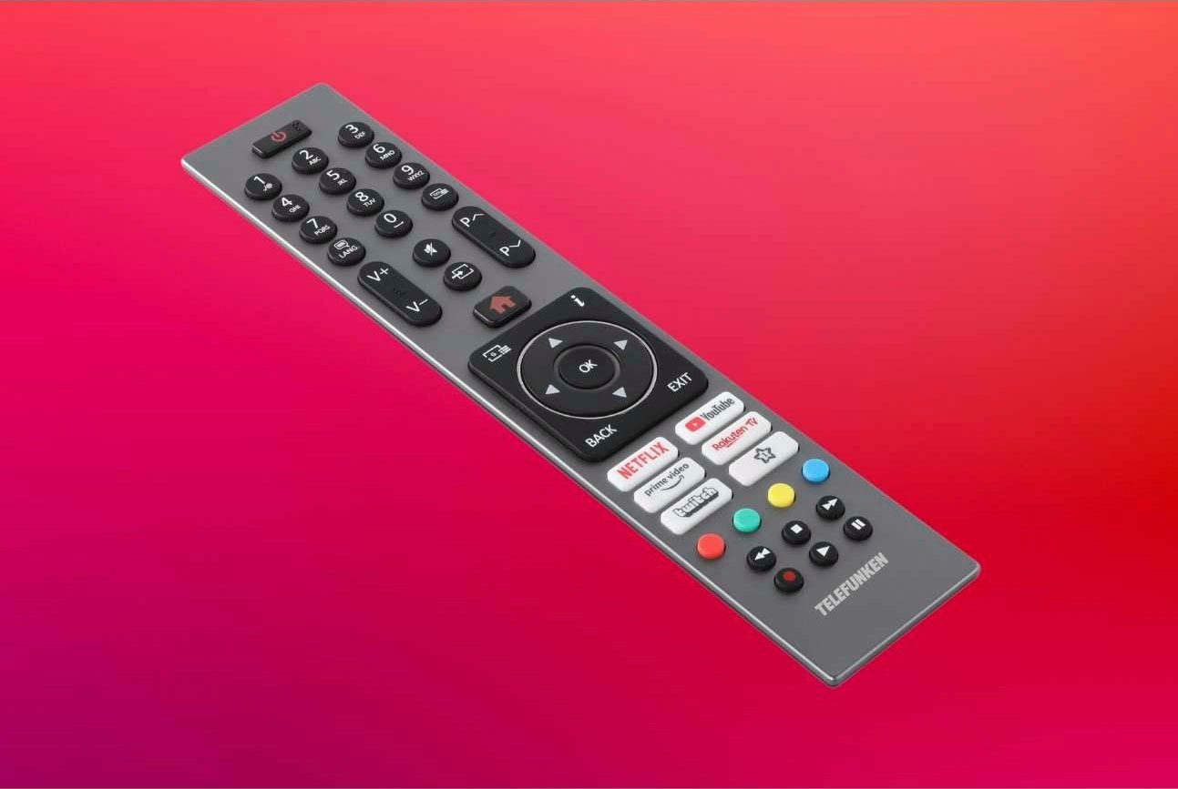 Telefunken D43V850M5CWH LED-Fernseher (108 cm/43 Zoll, 4K Ultra HD, Smart-TV)