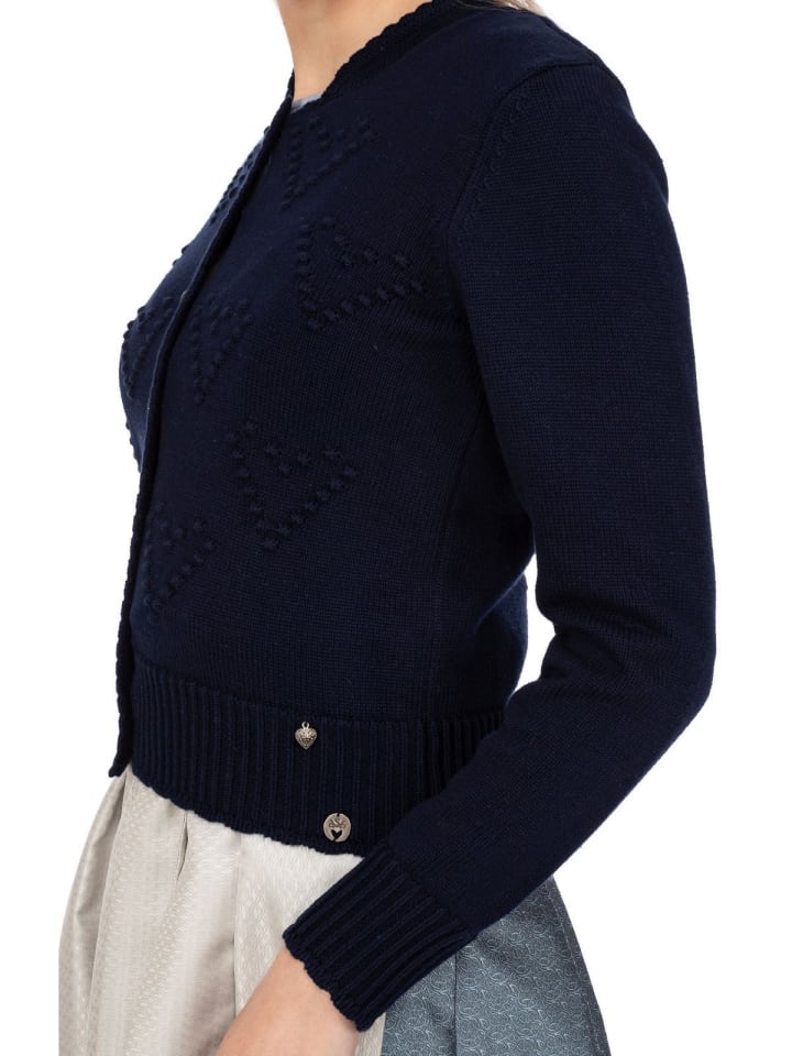 Spieth & Wensky Strickjacke BRESCIA in nachtblau günstig kaufen