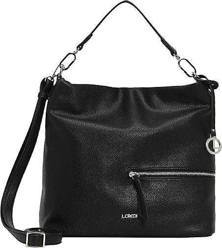 L.CREDI Klare Schultertasche 31 cm