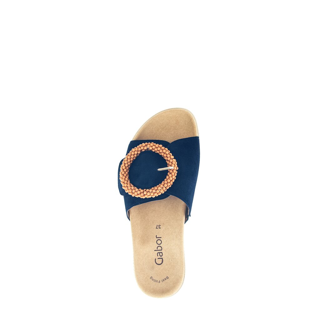 Gabor fashion Pantolette blau