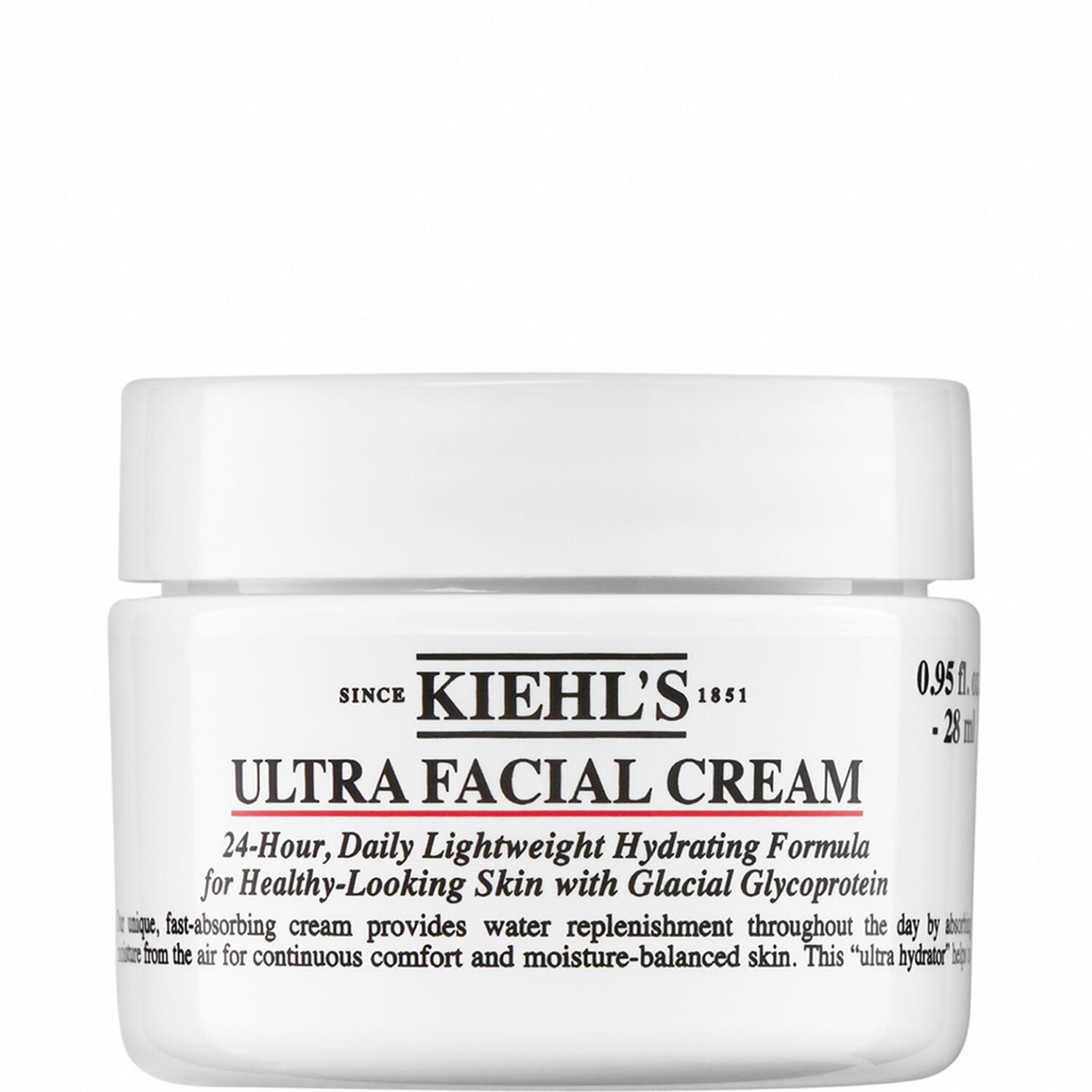 kiehl's Ultra Facial Cream Crème légère hydratante - peaux normales à sèches