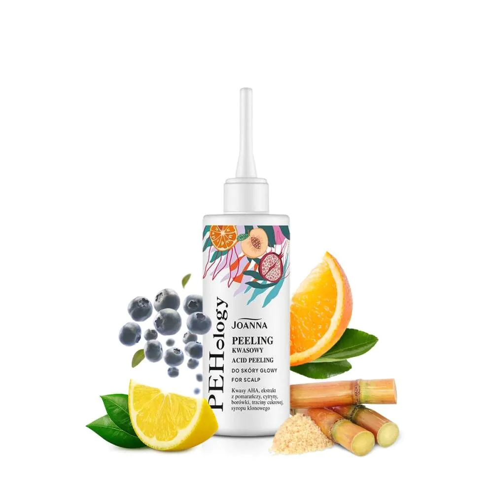 Peeling με οξύ Peeling για το τριχωτό της κεφαλής