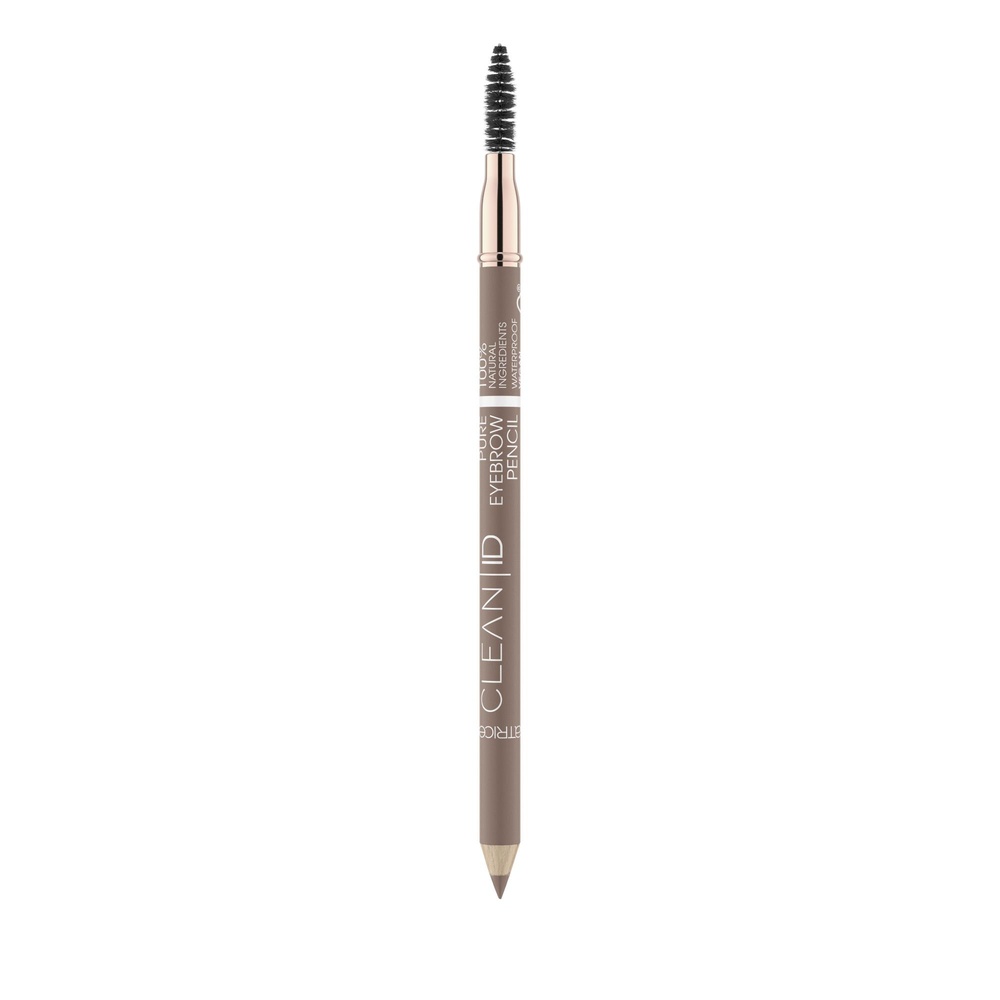 catrice Clean ID Pure Eyebrow Pencil crayon sourcils double embout 020 Light Brown Crayon Sourcils