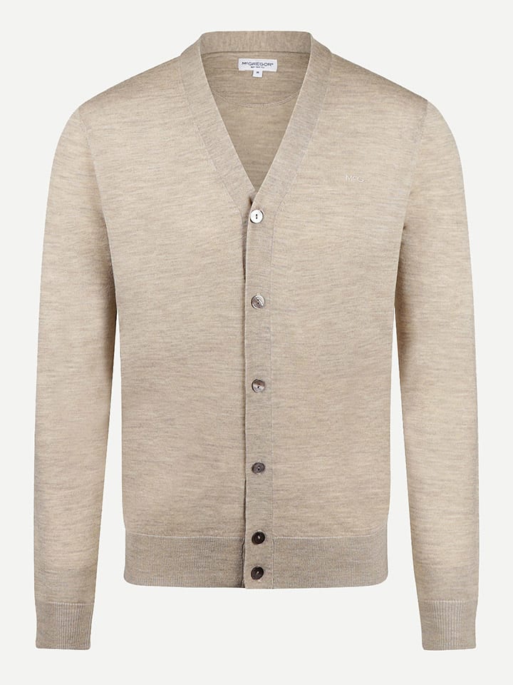 McGregor Wollcardigan in Beige günstig kaufen