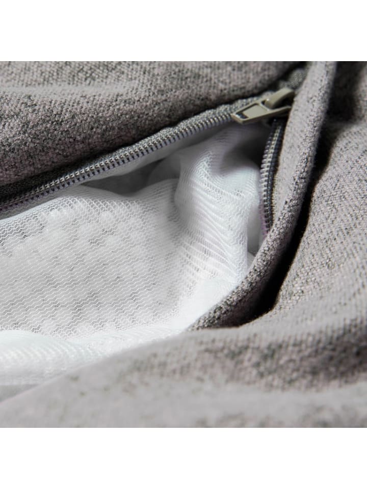 Lumaland Comfort Line XXL Sitzsack - 100x120x50 cm Bodenkissen - 315 L Hellgrau günstig kaufen onesize