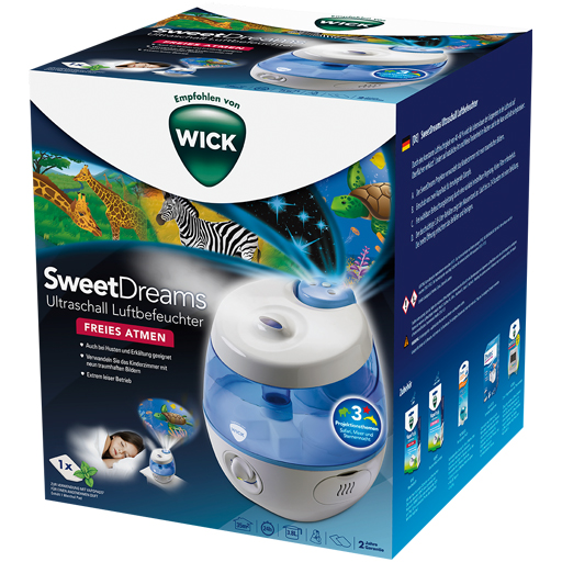 WICK SweetDreams 2in1 Ultraschall Luftbefeuchter  1 St