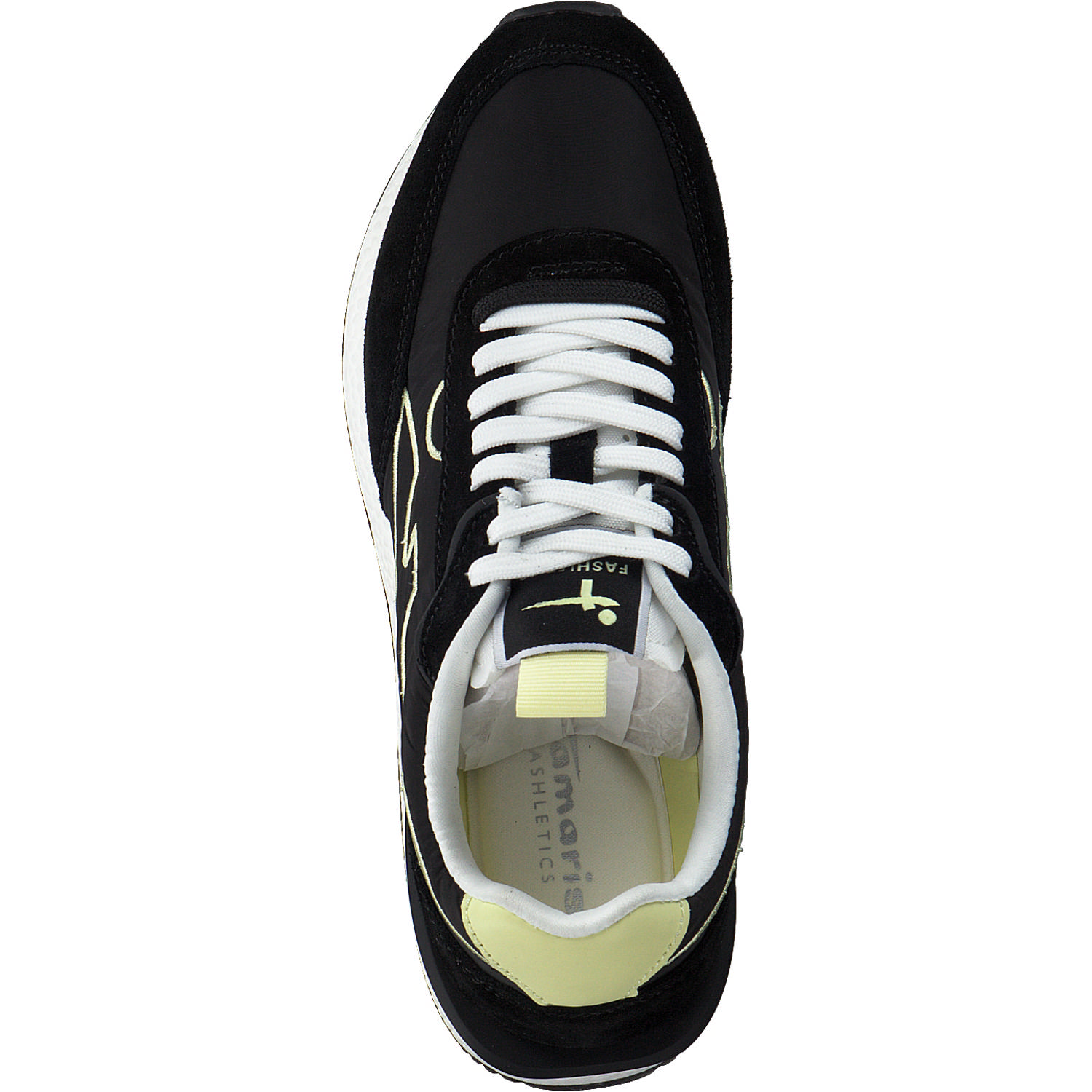 Tamaris 23777, Sneakers Low, Damen, Schwarz