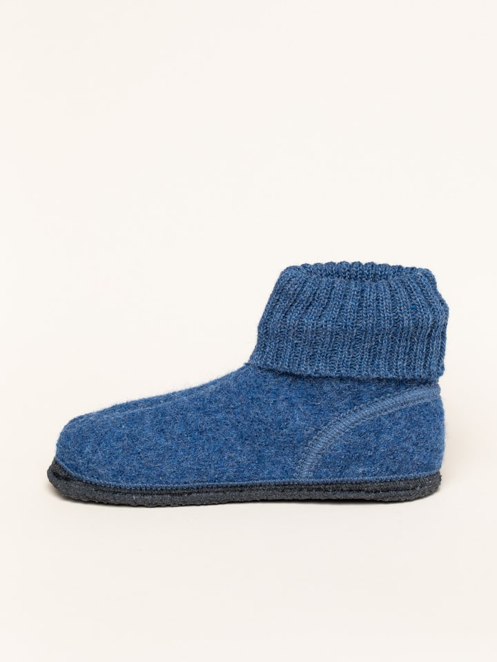kitz-pichler Hausschuh AL Oetz in jeansblau günstig kaufen