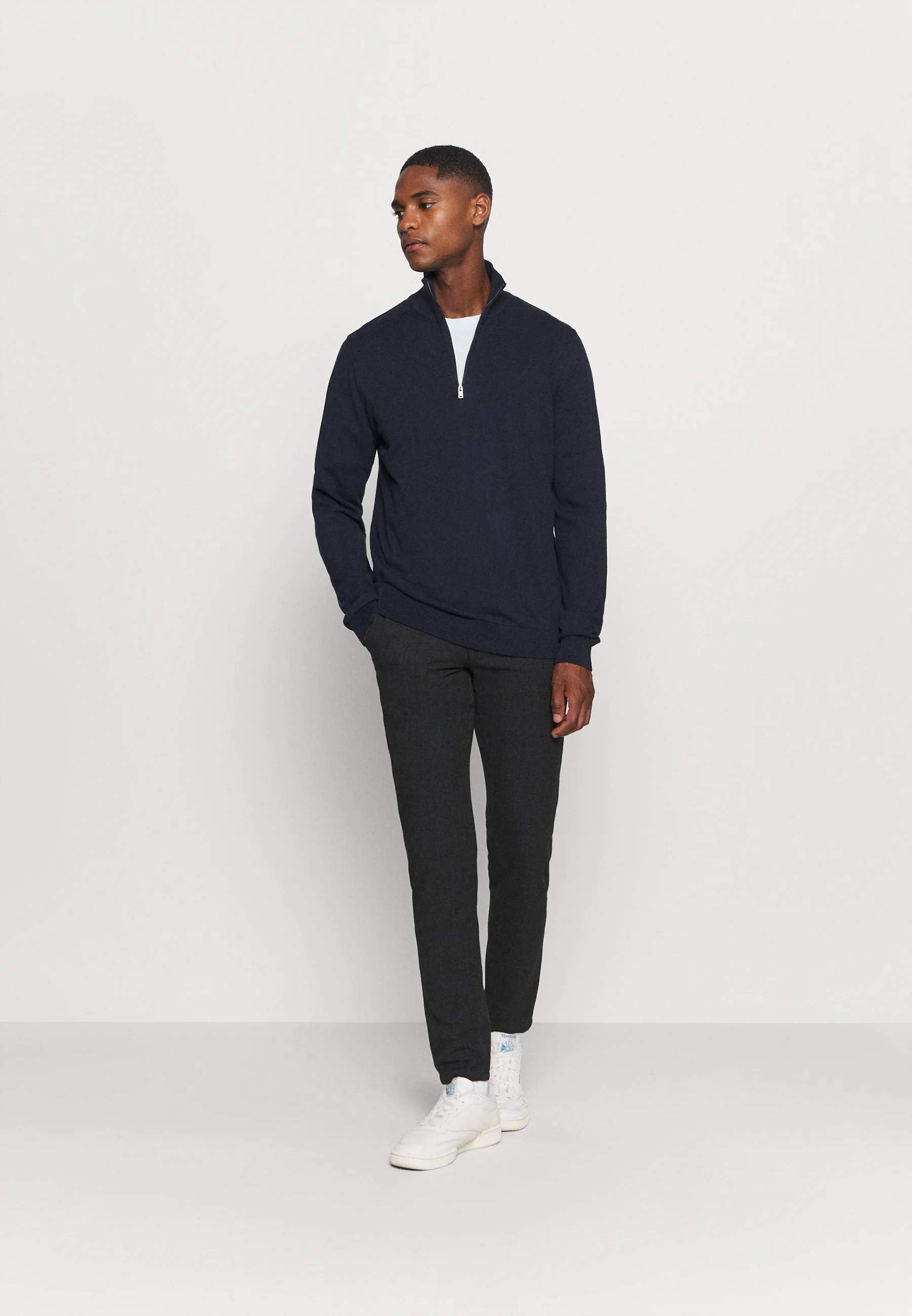 Suéter SLHBERG HALF ZIP de Selected Homme