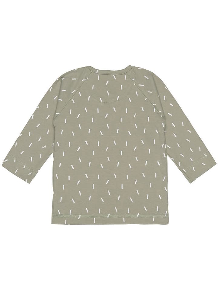 Lässig Longsleeve in Khaki günstig kaufen