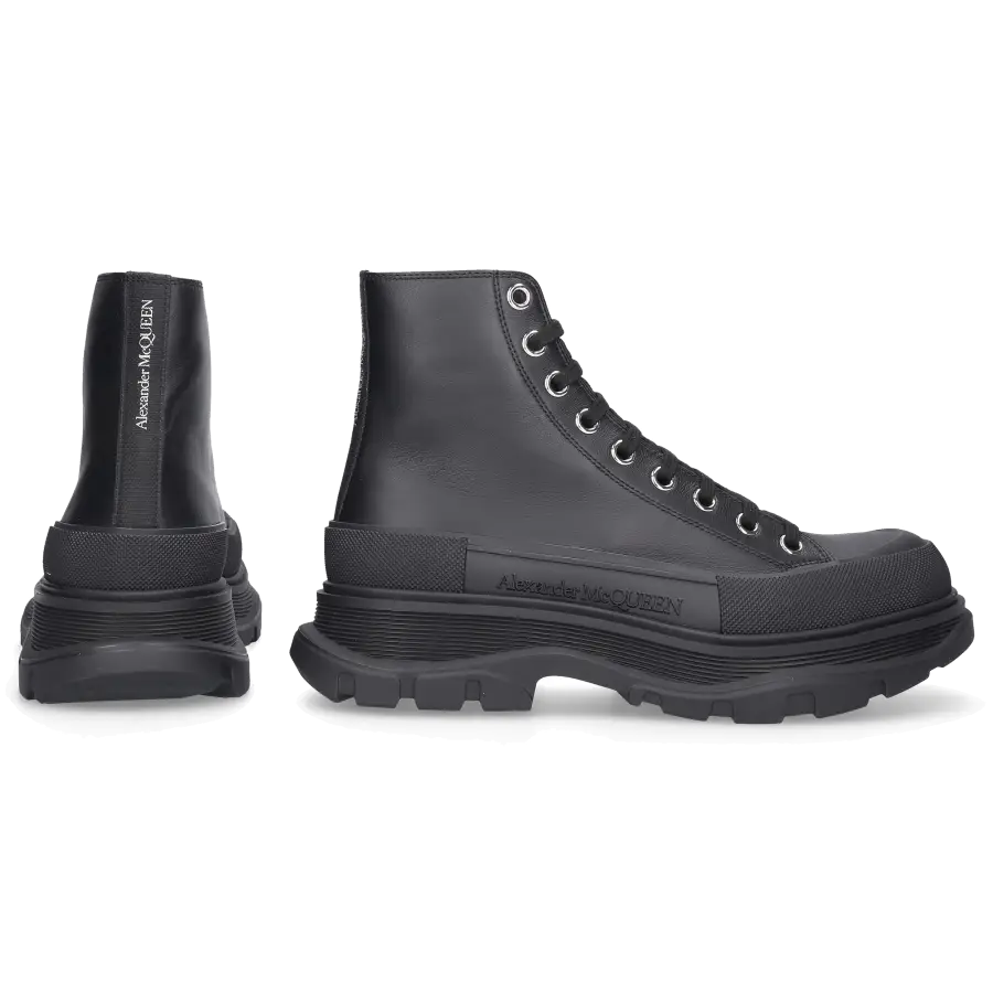 Alexander McQueen - Stiefel WHZ62 Kalbsleder - schwarz