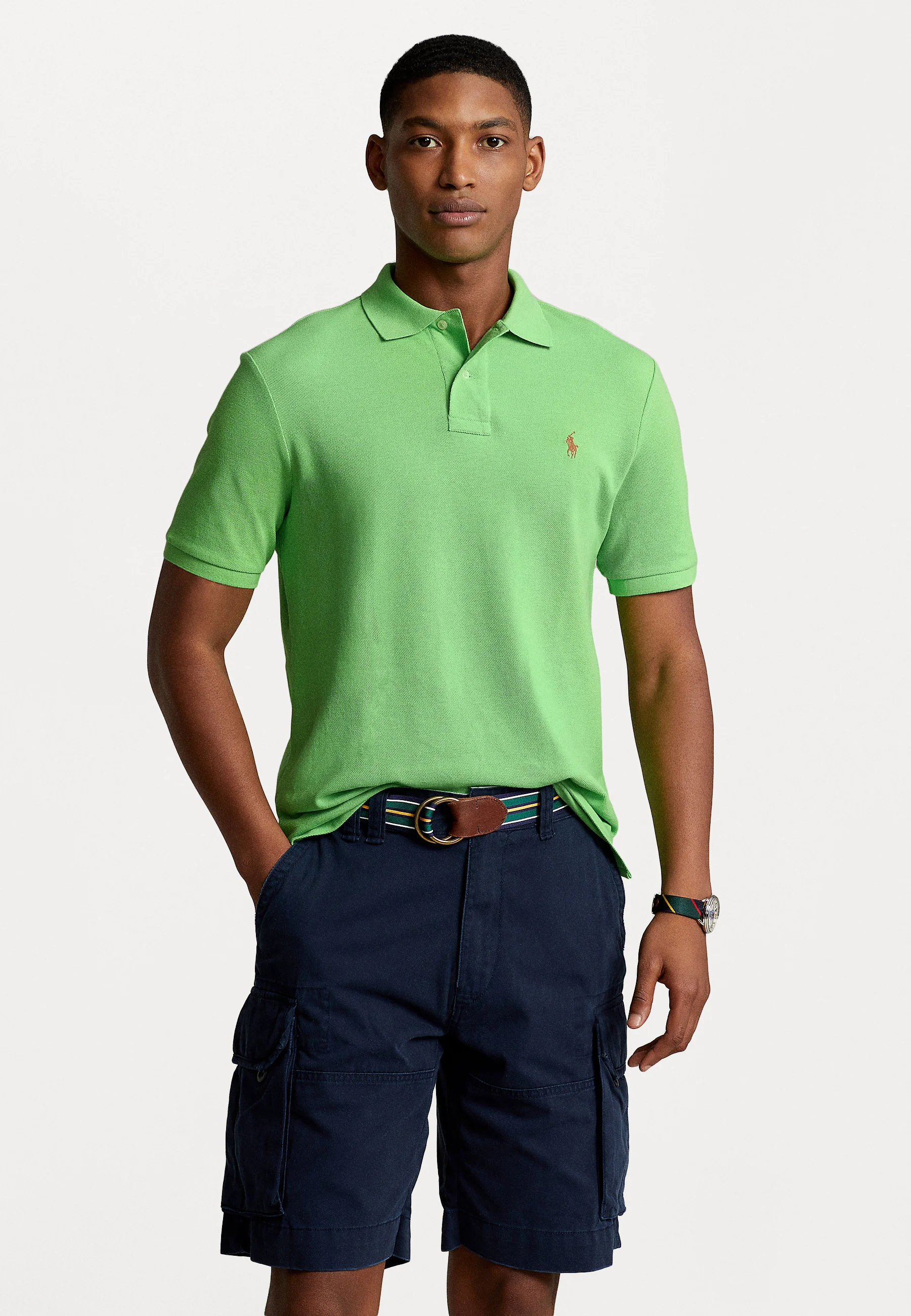 Polo Ralph Lauren Camisa polo de malla ajustada personalizada - Polo