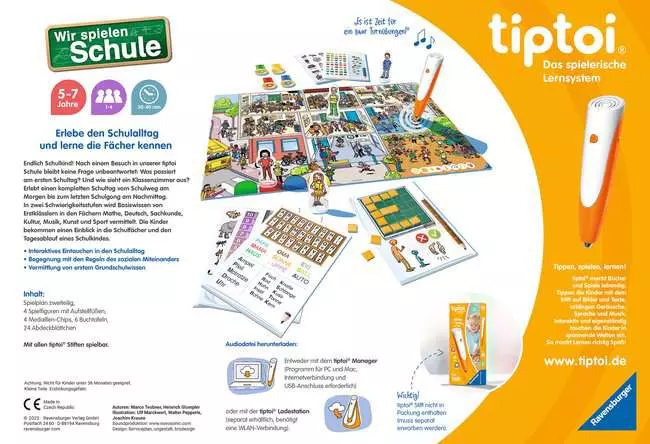 tiptoi® Wir spielen Schule - Lernspiel ab 5 Jahren
