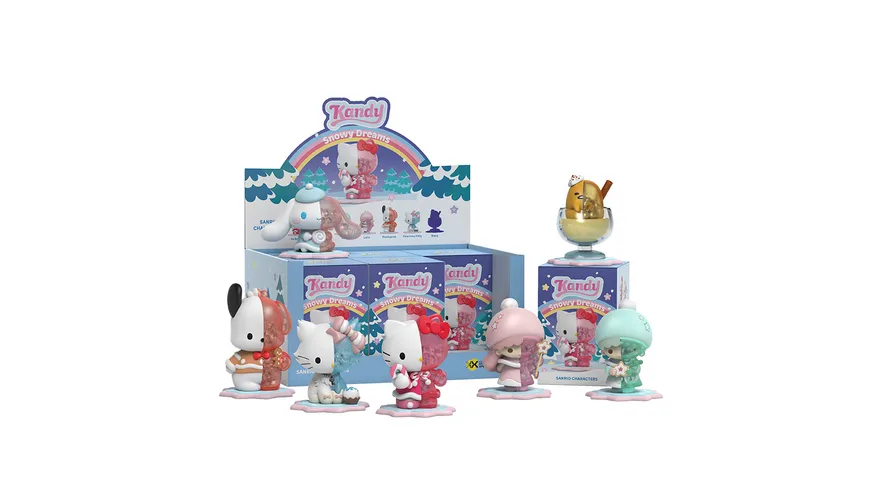 Mighty Jaxx Kandy x Sanrio Snowy Dream Serie 3 Sammelfigur - sortiert
