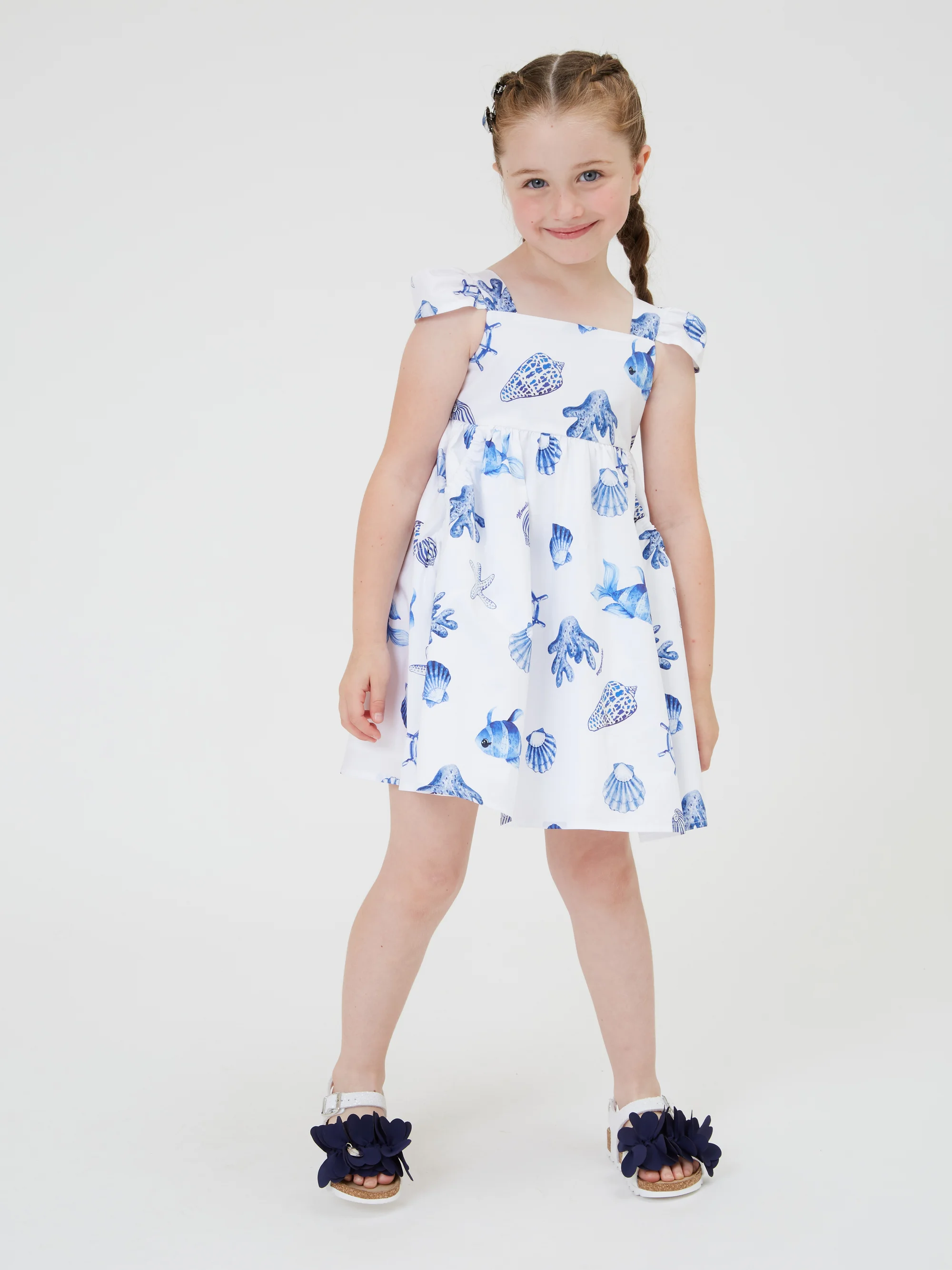 Monnalisa VESTIDO DE CINTURA ALTA - Vestido de verano