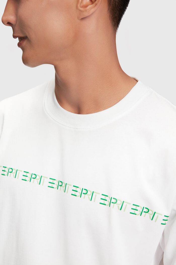 Yagi Archive T-Shirt mit Logo und Rundhalsausschnitt