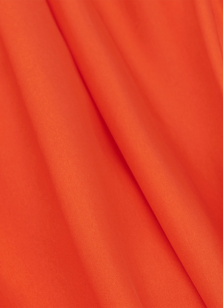 Vestido midi de seda de LOEWE con detalle de cadena extraíble