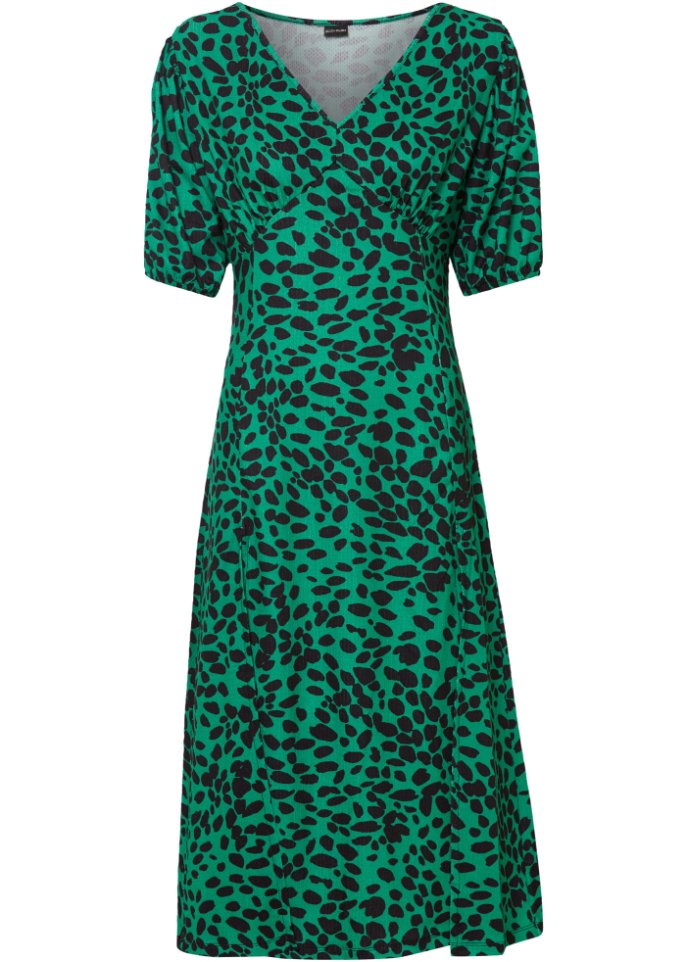 bedrucktes Midikleid