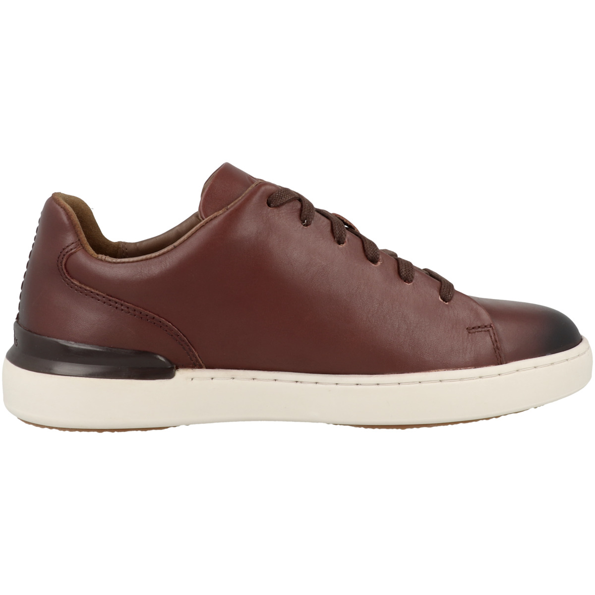 Clarks Court Lite Lace Sneaker Low dunkelbraun