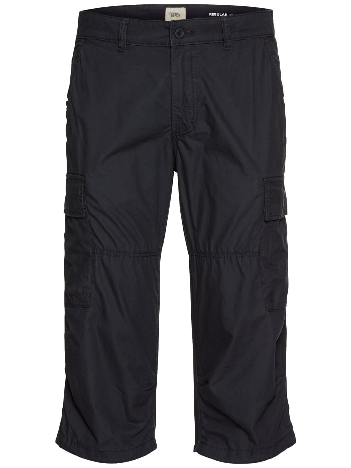 Camel Active 3/4 Cargo Shorts Regular Fit in Dunkelblau günstig kaufen