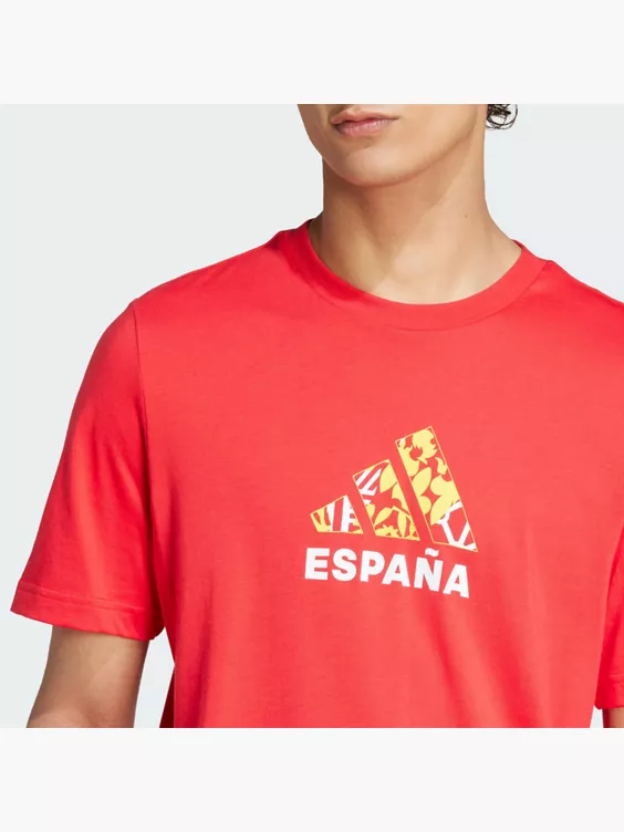 adidas Spanien Fußball Fan Graphic T-Shirt