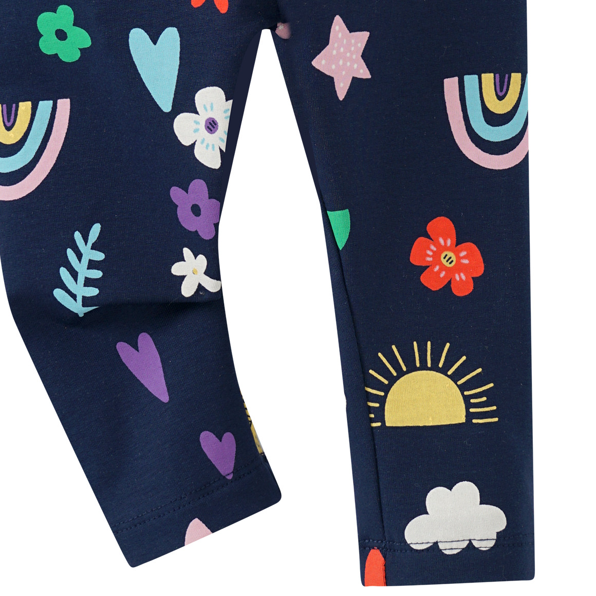 Baby Leggings mit Allover-Print