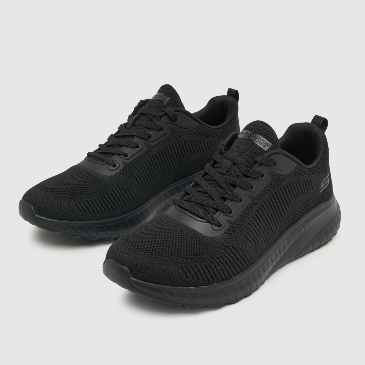 SKECHERS – Bobs Sport Squad Chaos – Svarta träningsskor