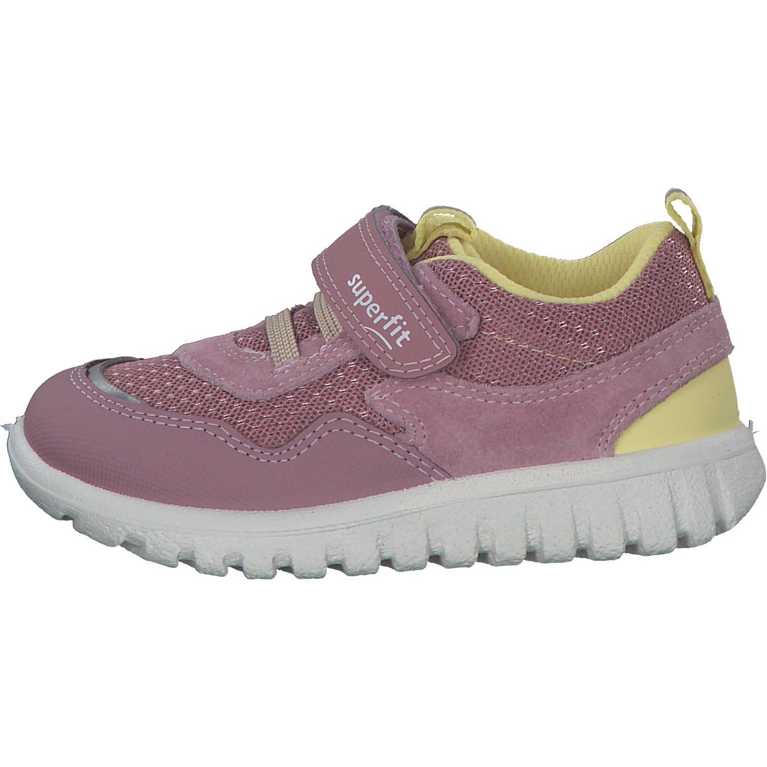 Superfit SPORT7 MINI 06204 W, Slipper (Kinder), Kinder, ROSA/GELB