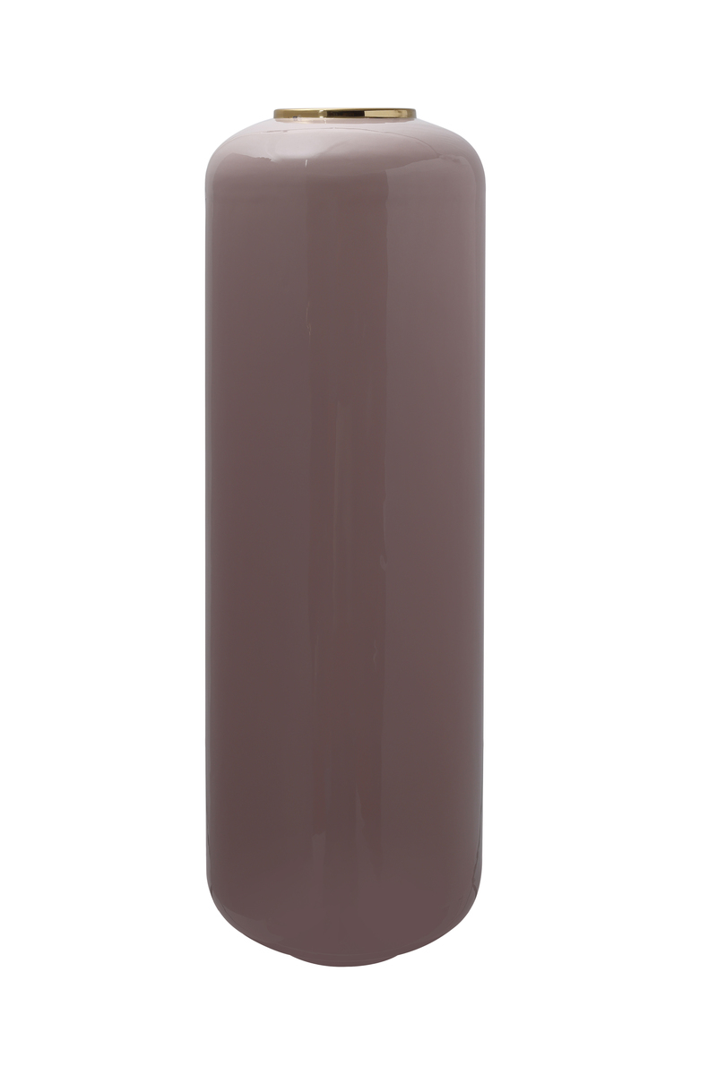 Kayoom Bodenvase Art Deco 215 Altrosa / Gold