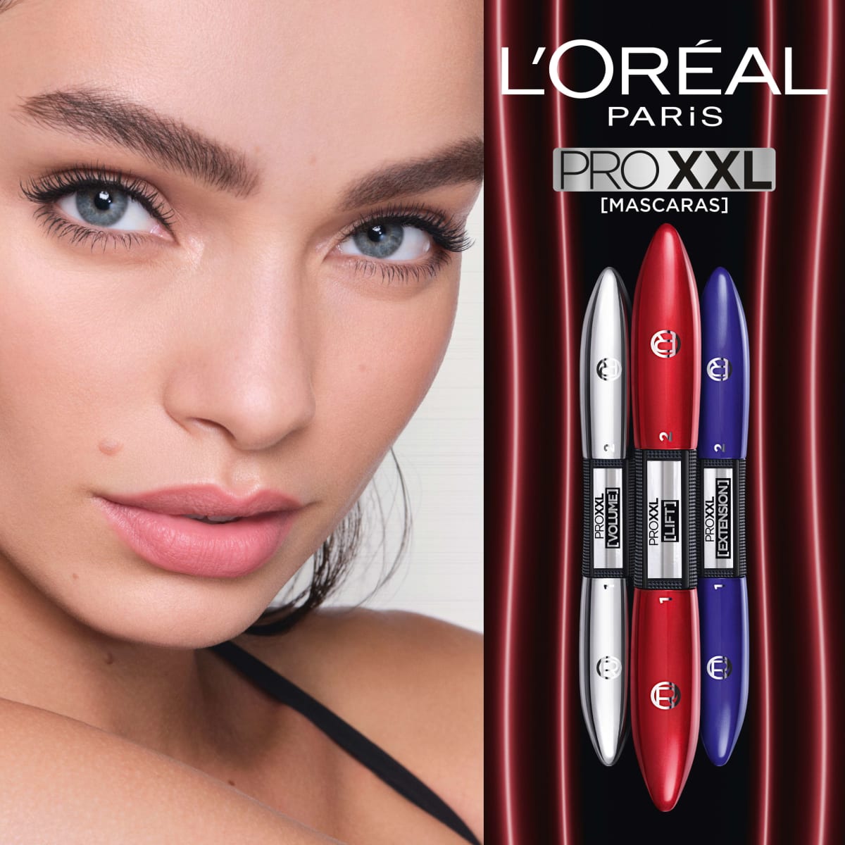 Mascara PRO XXL Extension Schwarz, 12 ml