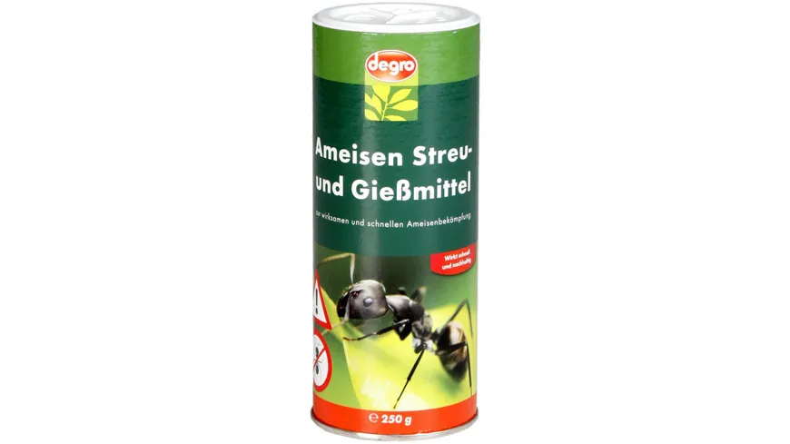 degro Ameisen Streu- und Gießmittel 250 g
