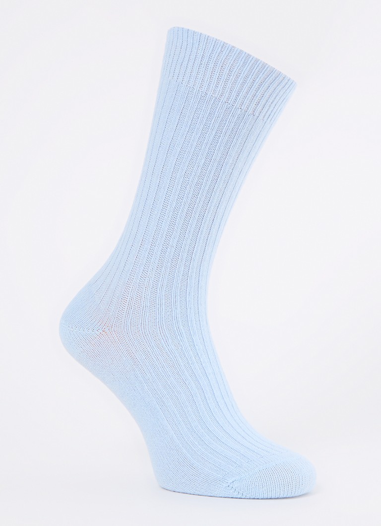 MarcMarcs Rib-knit socks in cashmere blend