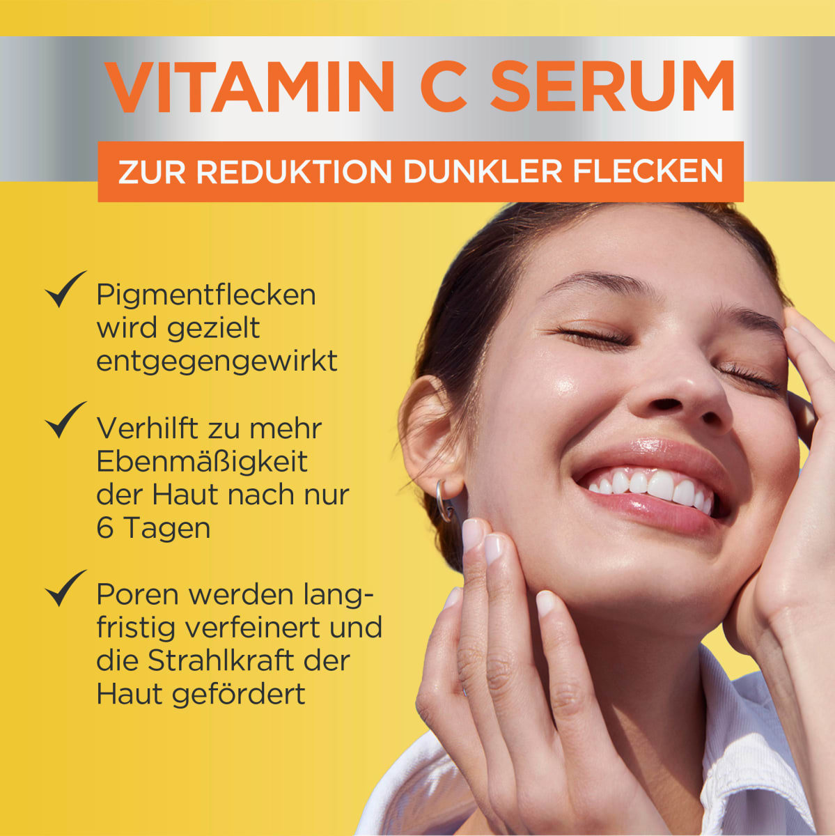 Serum Vitamin C Anti-Dunkle-Flecken, 30 ml