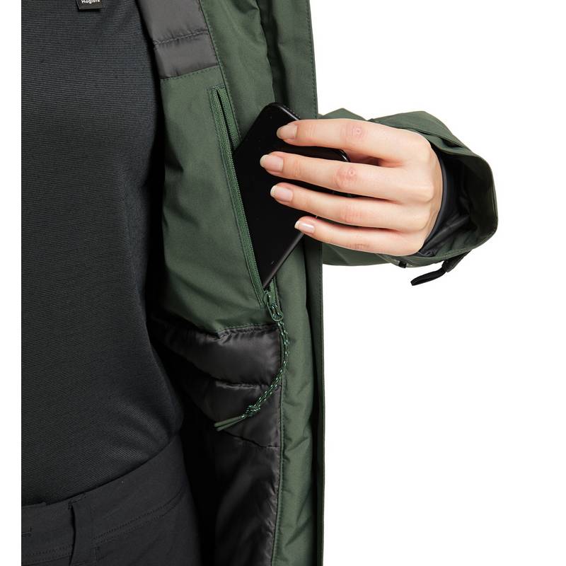 Haglöfs Mörkret GTX Down Parka Hardshelljacke Damen