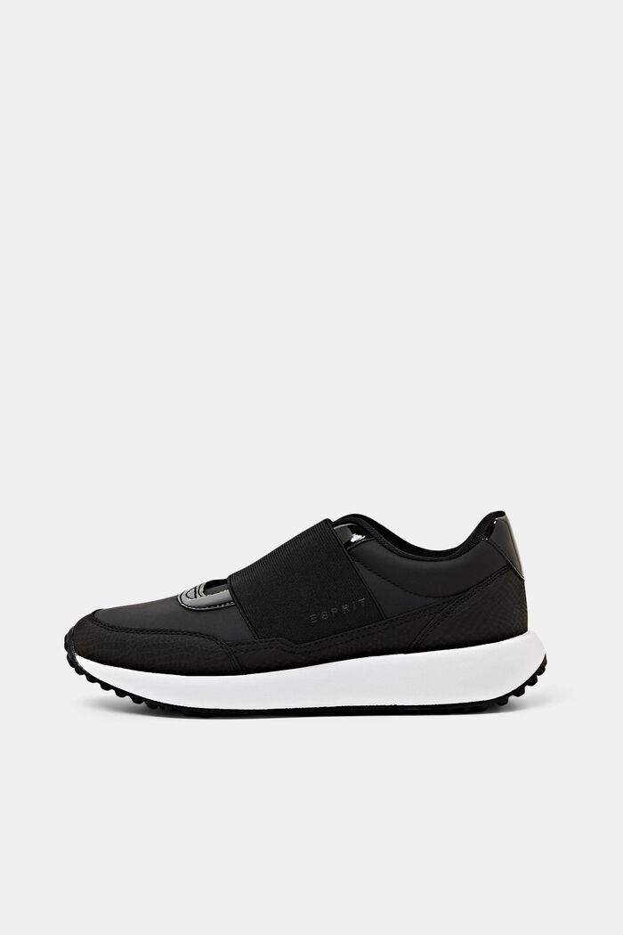 Slip-on-Sneakers in Lederoptik