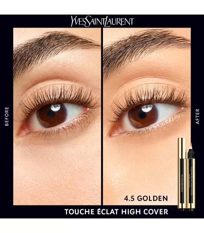 TOUCHE ÉCLAT HIGH COVER Stylo Correcteur Anti-cernes Lumineux et Haute Couvrance