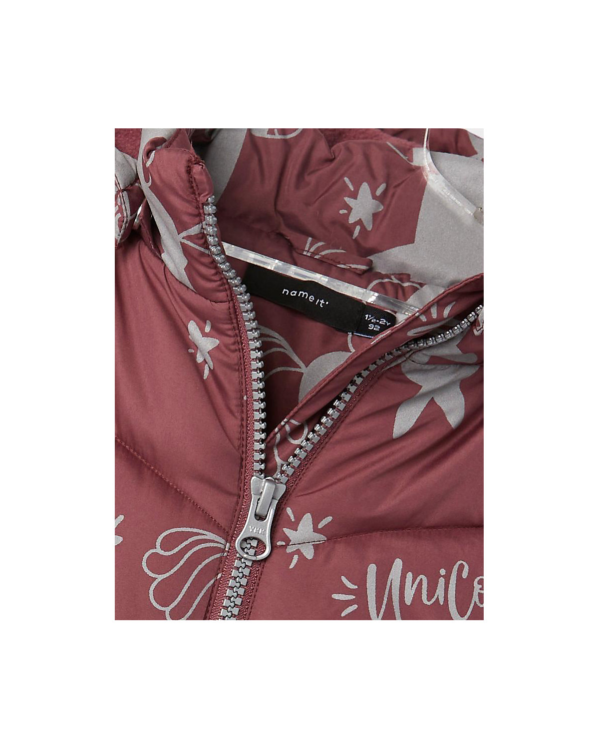 Winterjacke NMFMOSANNA für Mädchen, Dinosaurier