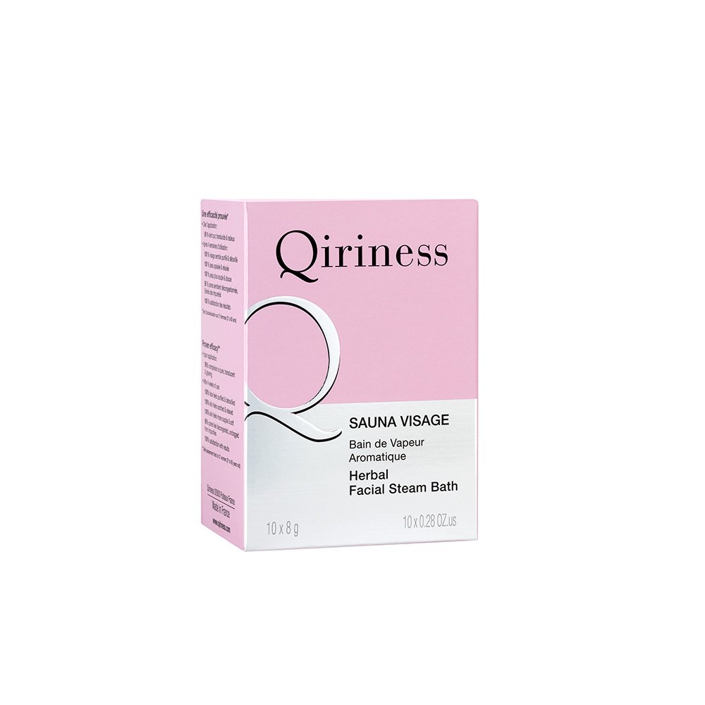 QIRINESS Reinigung Sauna Visage - Brausetablette für ein Gesichtsdampfbad
