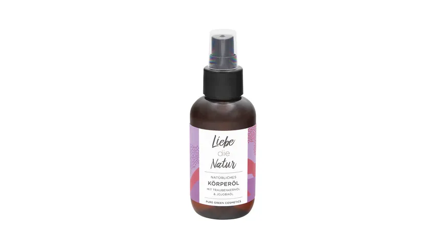 LIEBE DIE NATUR - natürliches Körperöl Traube 100 ml