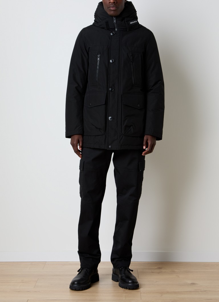 Μονωμένο παρκά Woolrich Arctic με γέμιση πούπουλων και αφαιρούμενη κουκούλα