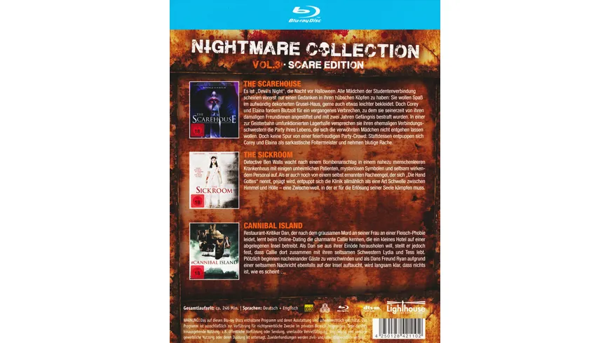 Nightmare Collection Vol. 3  [3 BRs]
