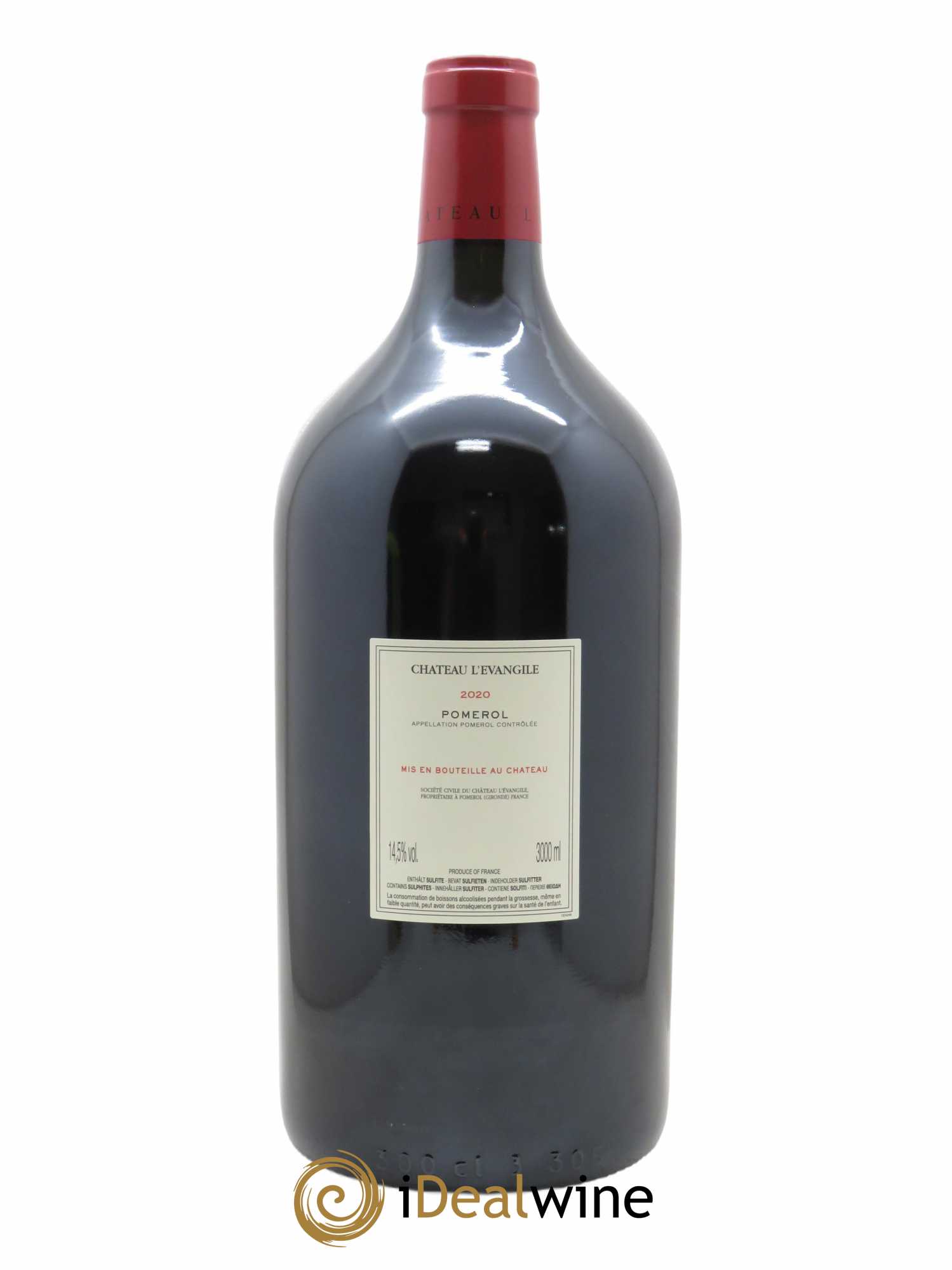 Château l'Évangile  2020 - Lot de 1 Double-magnum